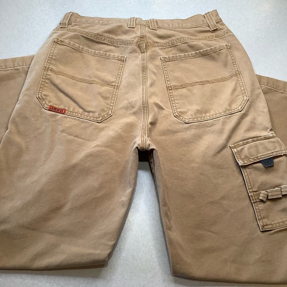 ❗️SOLD❗️Jnco Vintage Duck Cloth Carpenter Jeans 34X32 90’s Made In The USA - Picture 6 of 10